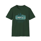 Printify T-Shirt Forest Green / S Outdoor Adventure Awaits T-Shirt