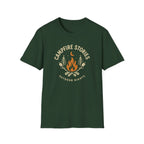 Printify T-Shirt Forest Green / S Outdoor Campfire Nights T-Shirt