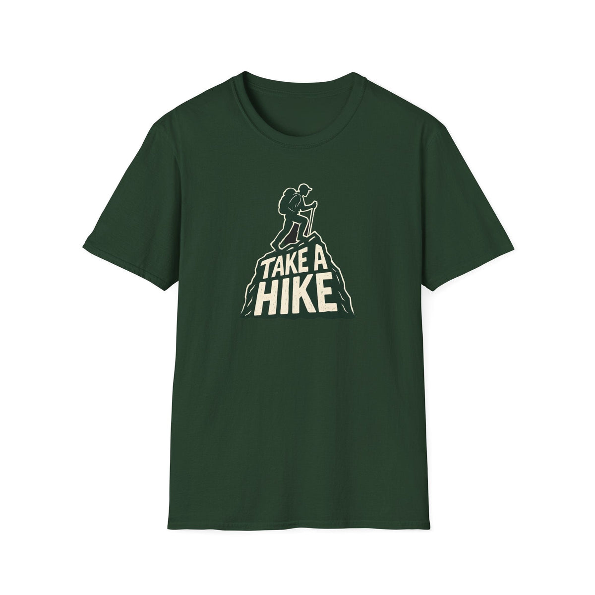 Printify T-Shirt Forest Green / S Take a Hike T-Shirt