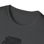Printify T-Shirt Glittery Backpack Silhouette T-Shirt