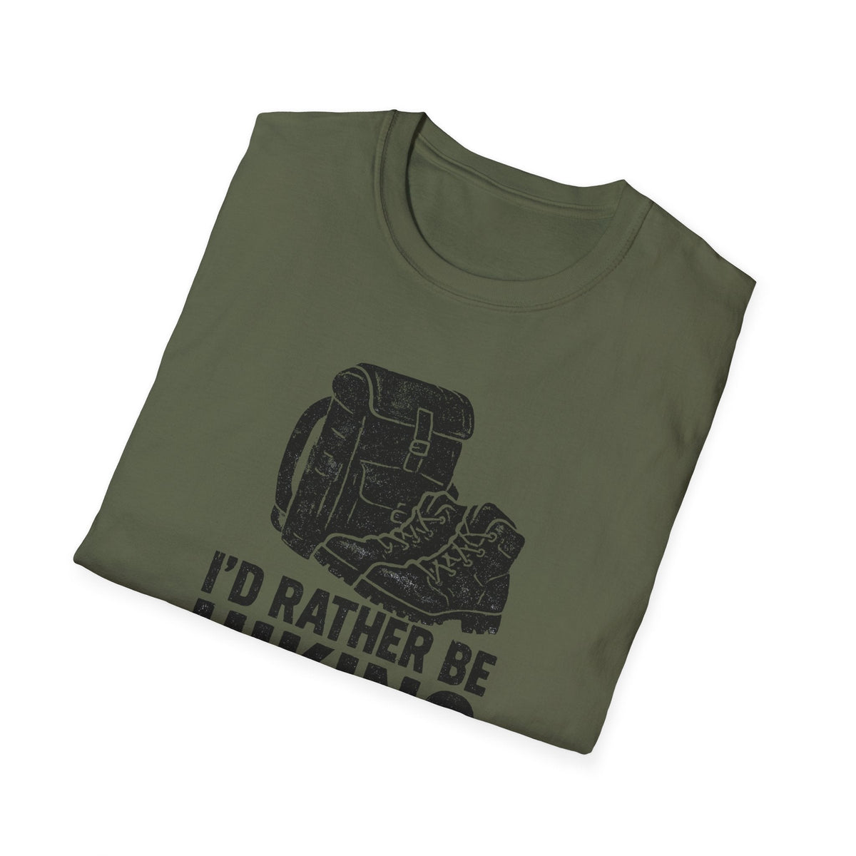 Printify T-Shirt Glittery Backpack Silhouette T-Shirt