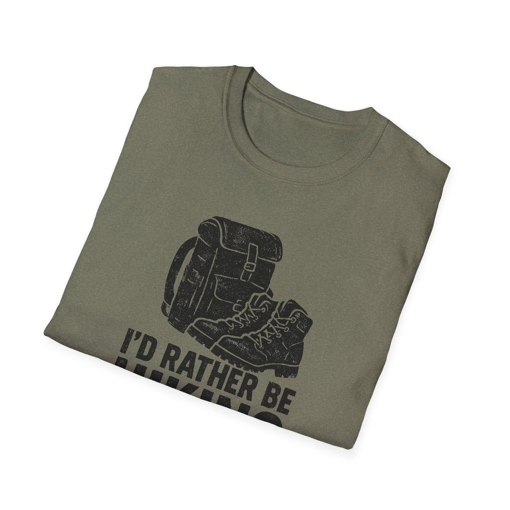 Printify T-Shirt Glittery Backpack Silhouette T-Shirt