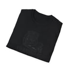 Printify T-Shirt Glittery Backpack Silhouette T-Shirt