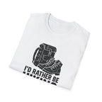 Printify T-Shirt Glittery Backpack Silhouette T-Shirt