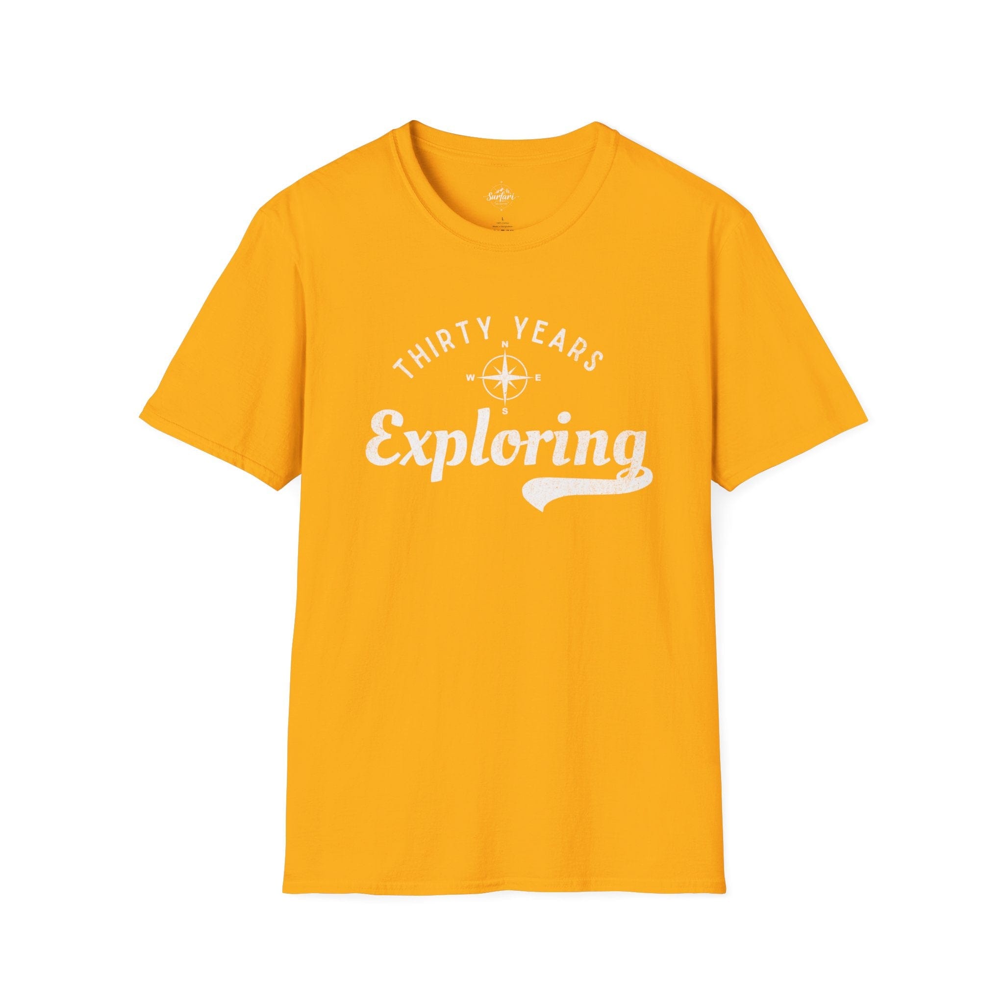 Printify T-Shirt Gold / S 30 Years Exploring