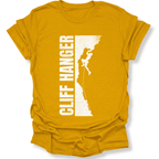 Printify T-Shirt Gold / S Cliff Hanger