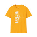 Printify T-Shirt Gold / S Explore the World