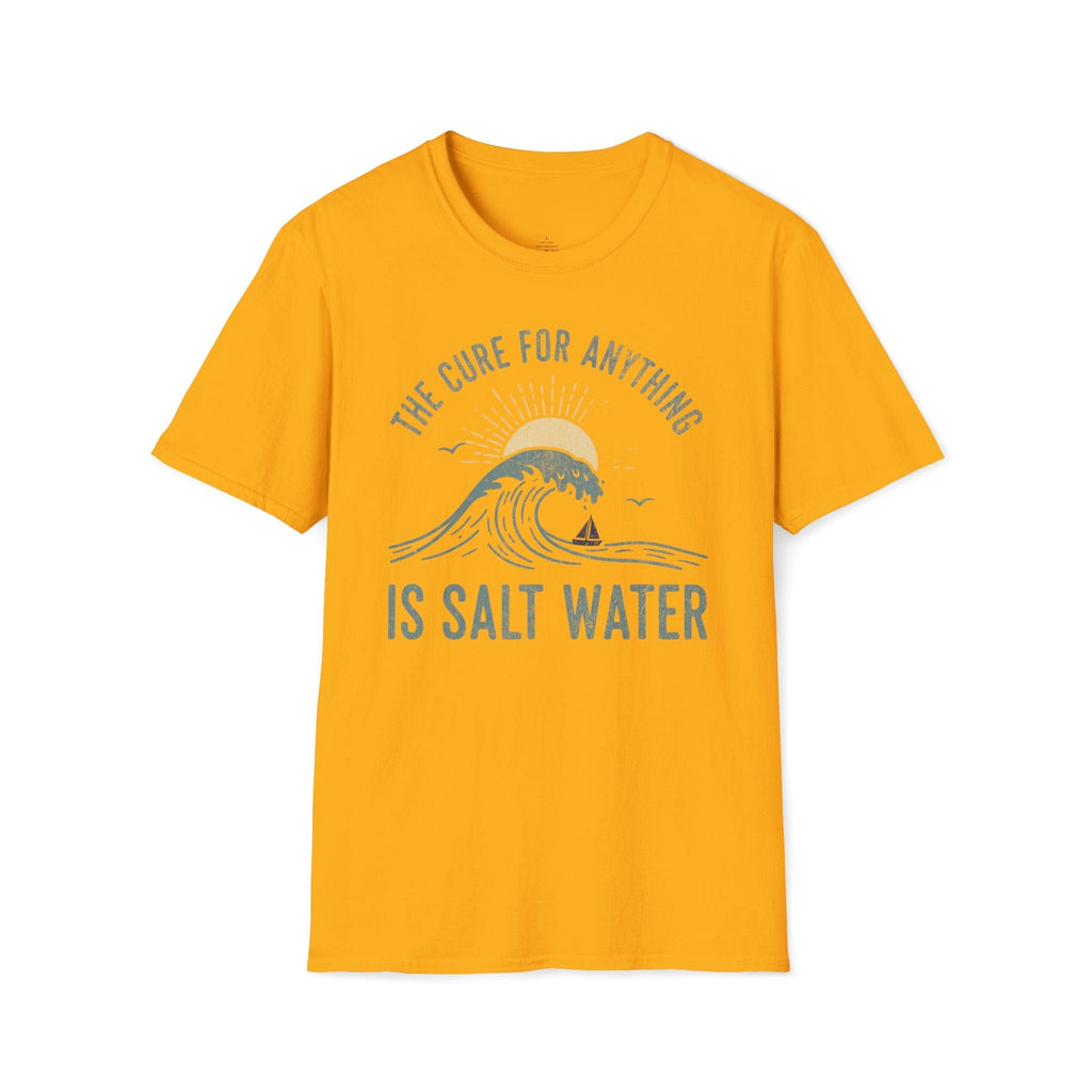 Printify T-Shirt Gold / S Salt Water Cure