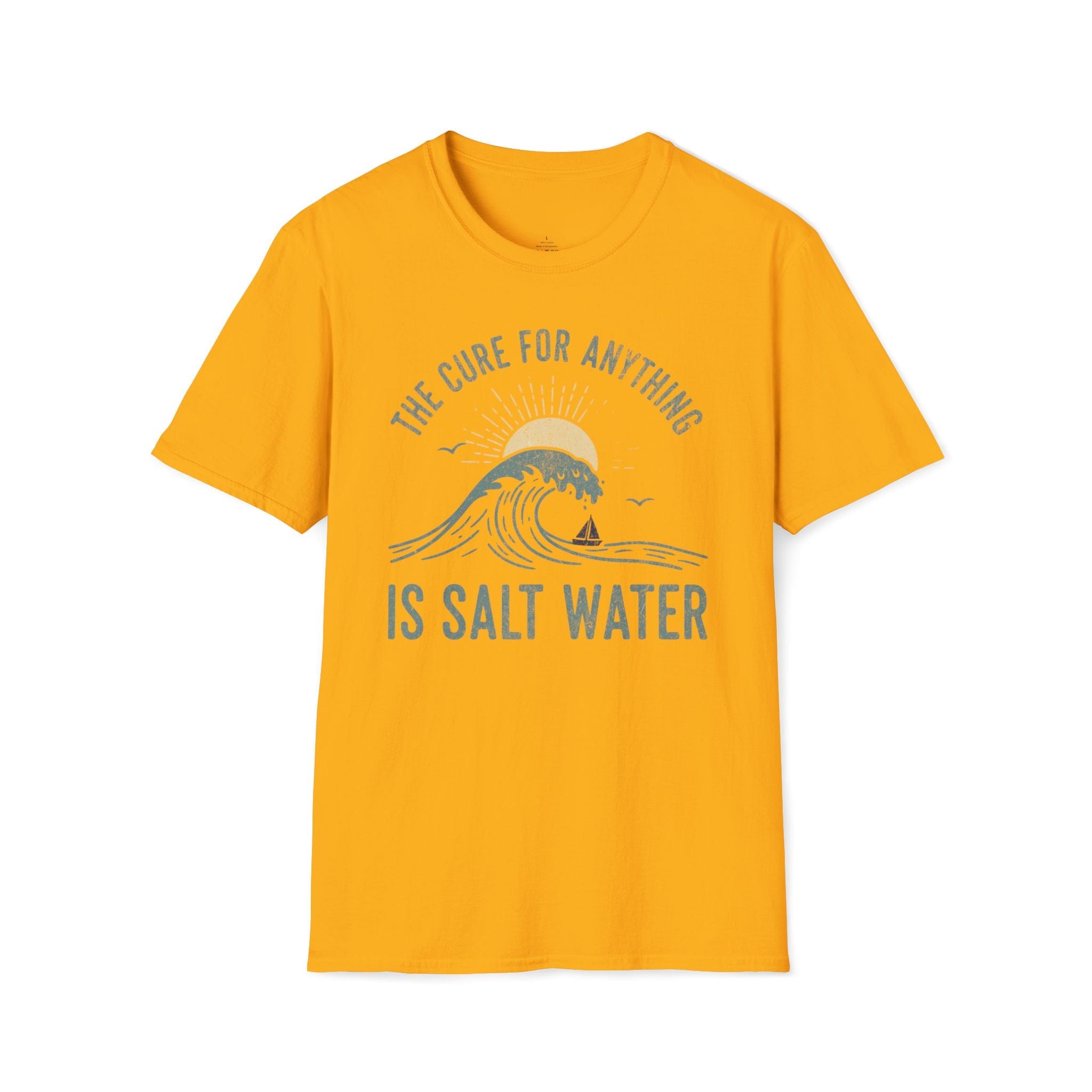 Printify T-Shirt Gold / S Salt Water Cure