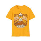 Printify T-Shirt Gold / S Trump Hikes - This Mountain is Lame