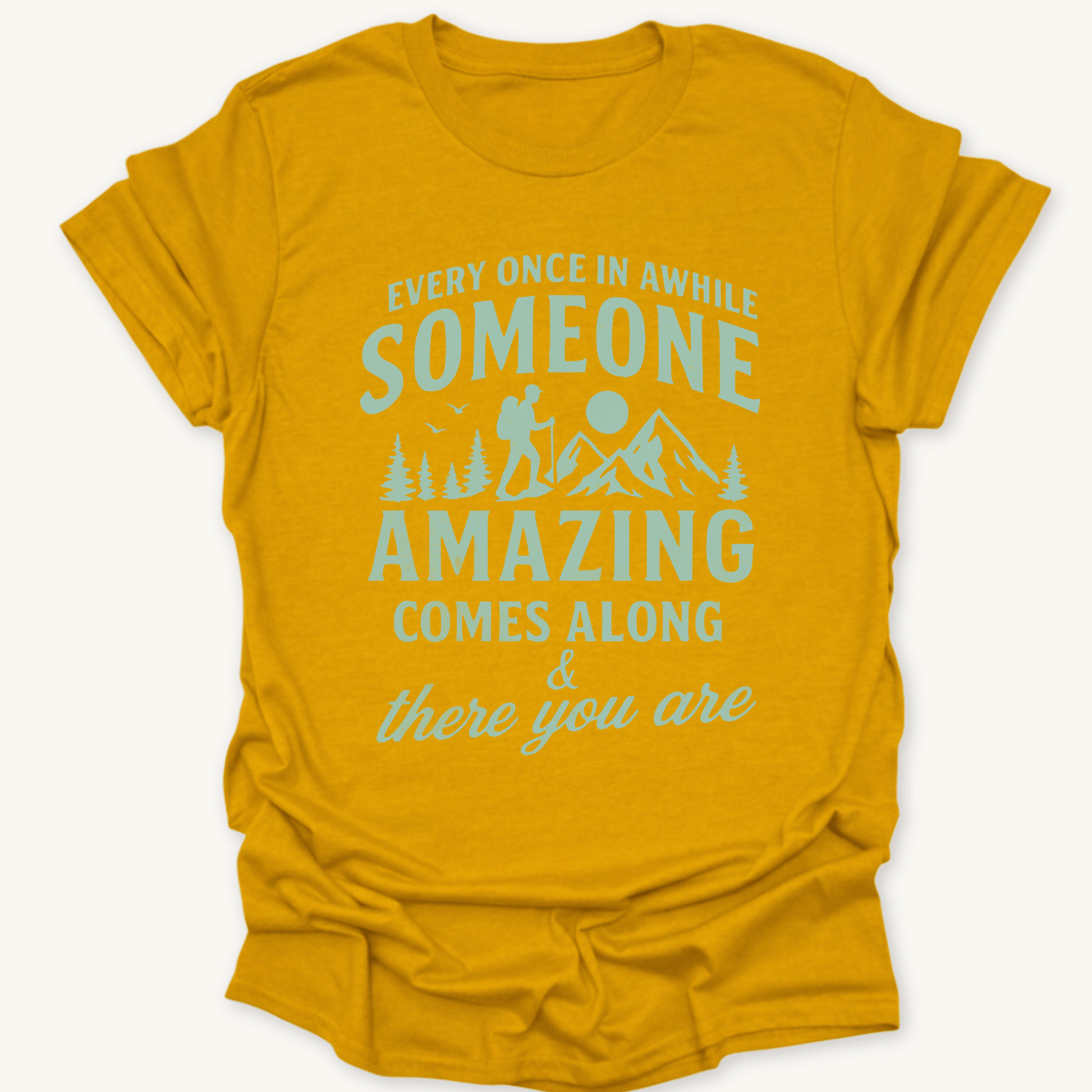 Printify T-Shirt Gold / S You're Amazing