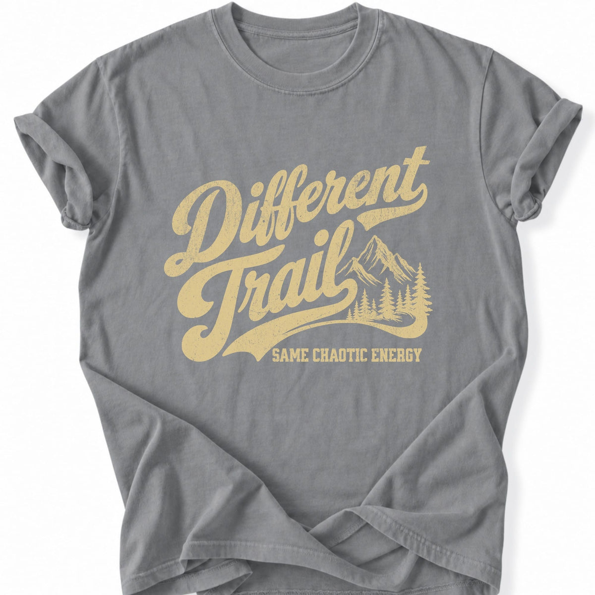 Printify T-Shirt Grey / S Chaotic Energy T-Shirt