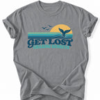 Printify T-Shirt Grey / S Chasing Sunsets T-Shirt