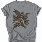 Printify T-Shirt Grey / S Fern & Banana Sluf T-Shir T-Shirt