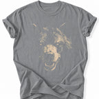 Printify T-Shirt Grey / S Gritty Bear Scare T-Shirt
