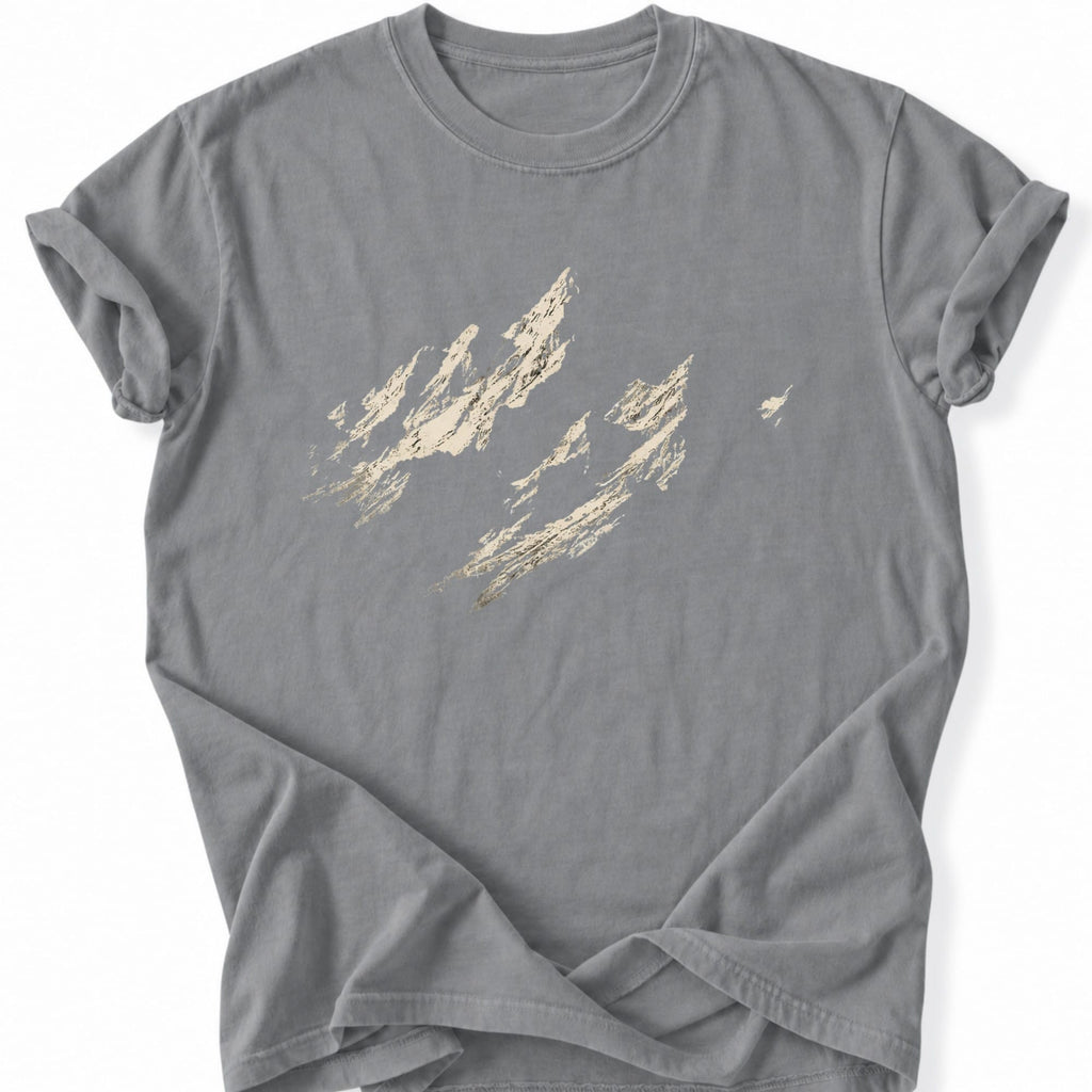 Printify T-Shirt Grey / S Gritty Rockies T-Shirt