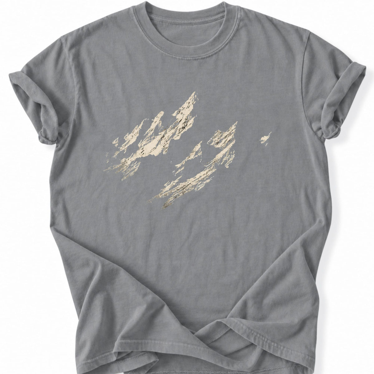 Printify T-Shirt Grey / S Gritty Rockies T-Shirt