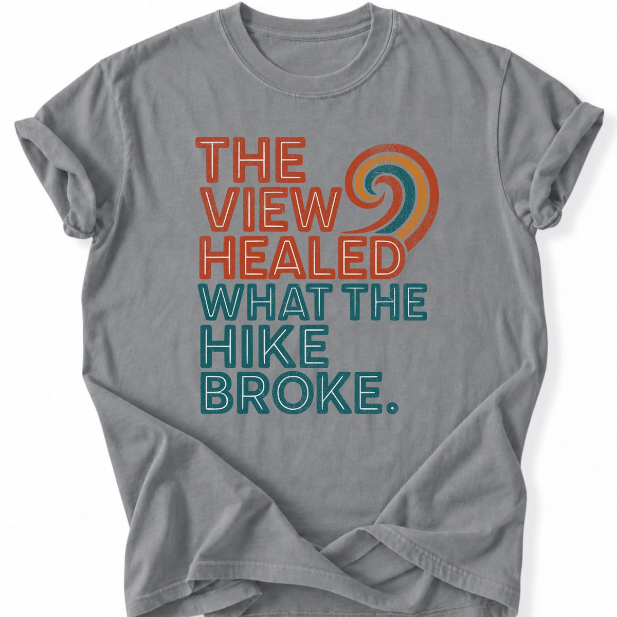 Printify T-Shirt Grey / S Healed Hike T-Shirt