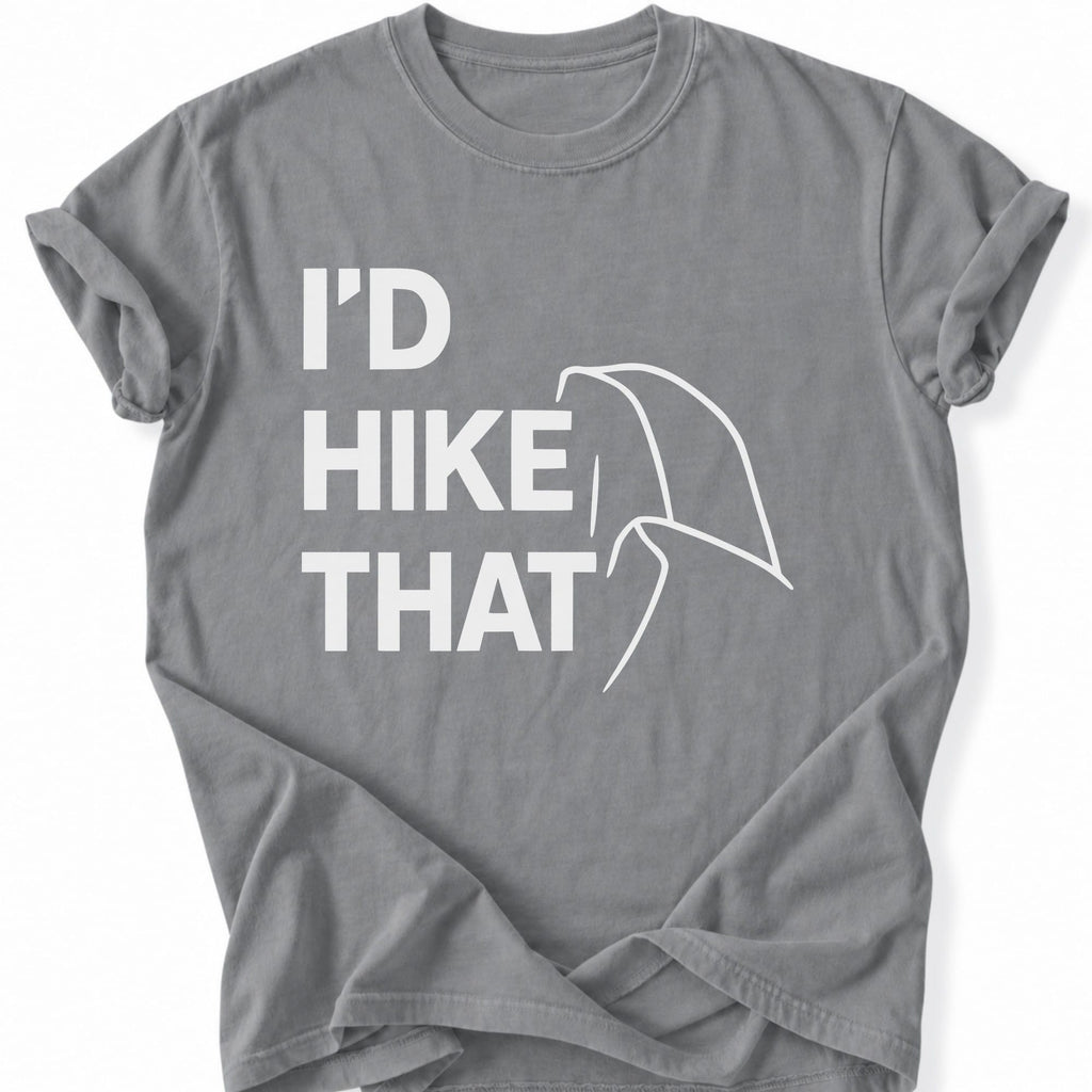 Printify T-Shirt Grey / S Hike That T-Shirt