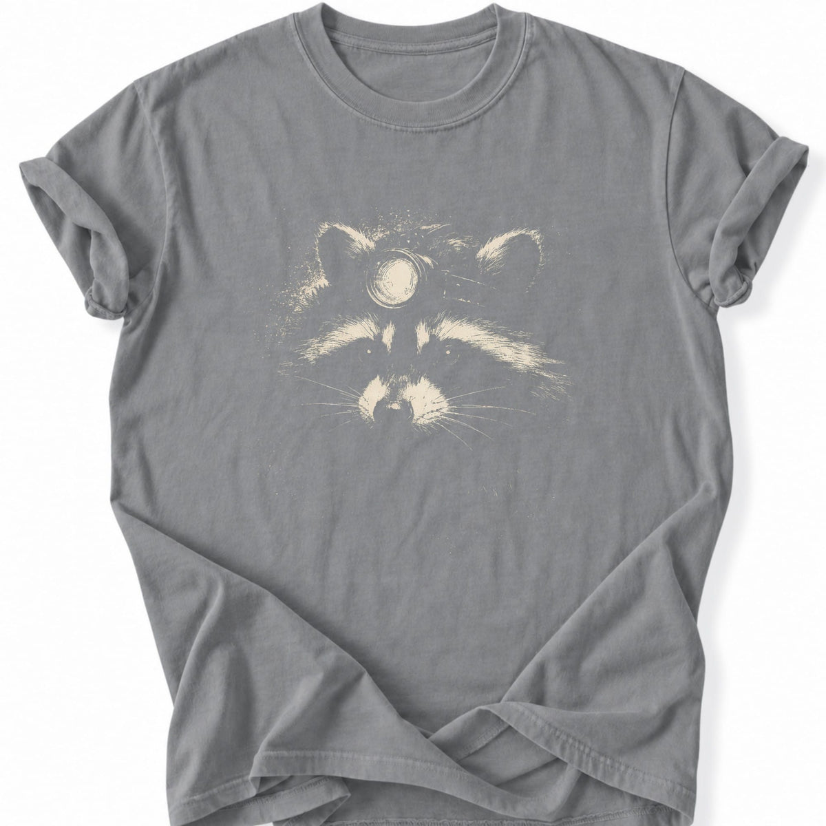 Printify T-Shirt Grey / S Nocturnal Observer T-Shirt