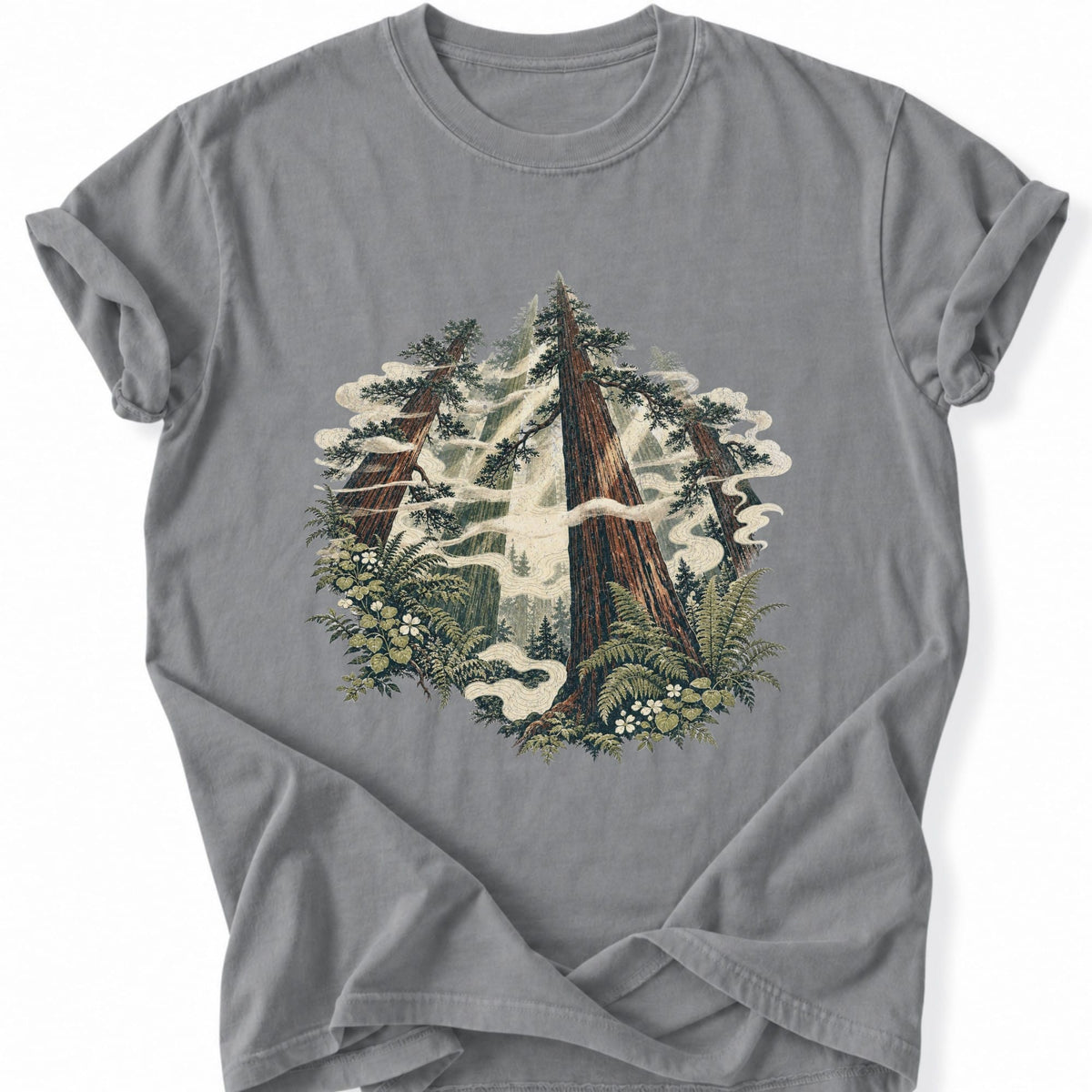 Printify T-Shirt Grey / S Old Growth T-Shirt