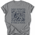 Printify T-Shirt Grey / S Peaks Peckers Bigfoot - Peaks and Peckers