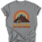 Printify T-Shirt Grey / S Peaks Peckers Bigfoot - Retro Pecker