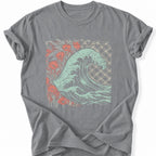 Printify T-Shirt Grey / S Petal Tide T-Shirt