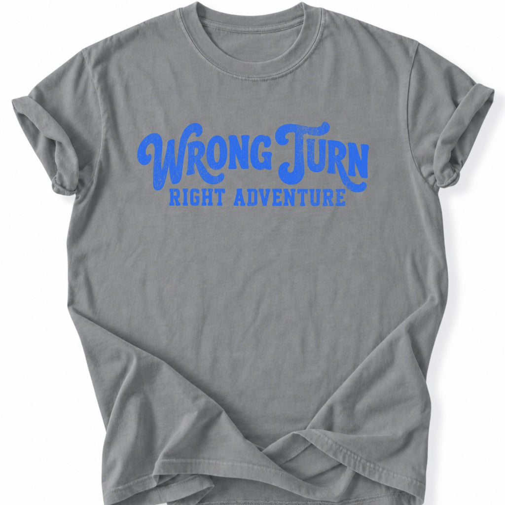 Printify T-Shirt Grey / S Right Adventure T-Shirt