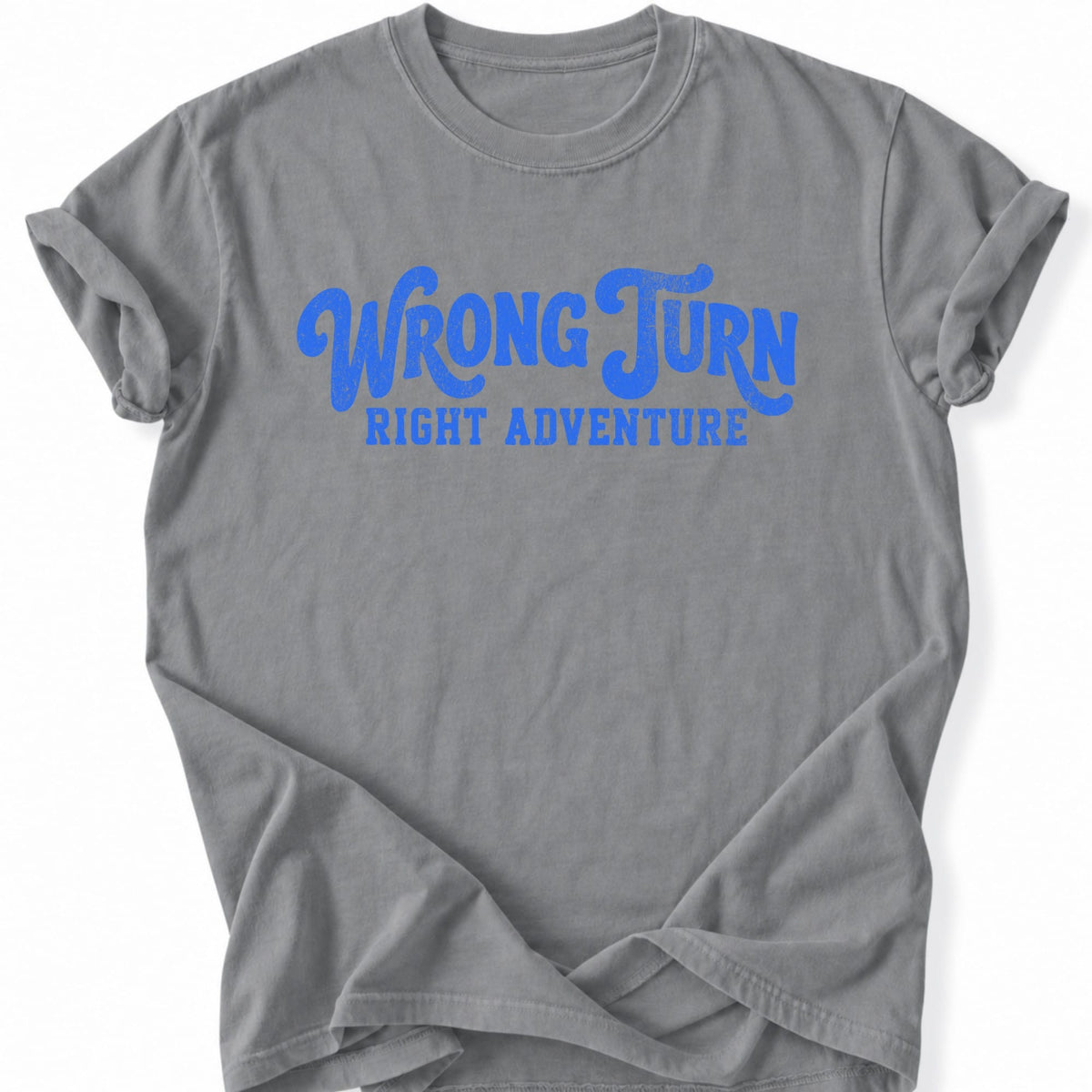 Printify T-Shirt Grey / S Right Adventure T-Shirt