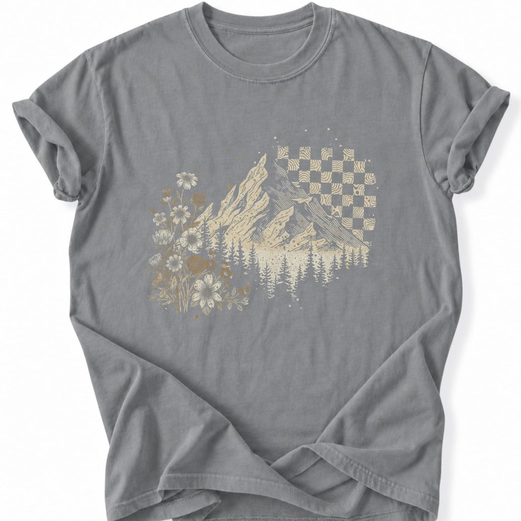 Printify T-Shirt Grey / S Wild State T-Shirt