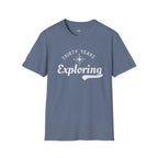 Printify T-Shirt Heather Indigo / S 30 Years Exploring