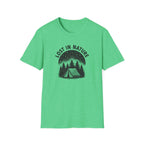 Printify T-Shirt Heather Irish Green / S Camping in Nature T-Shirt
