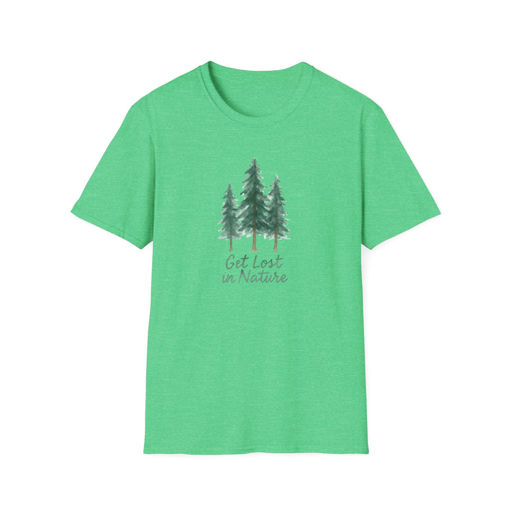 Printify T-Shirt Heather Irish Green / S Get Lost in Nature T-Shirt