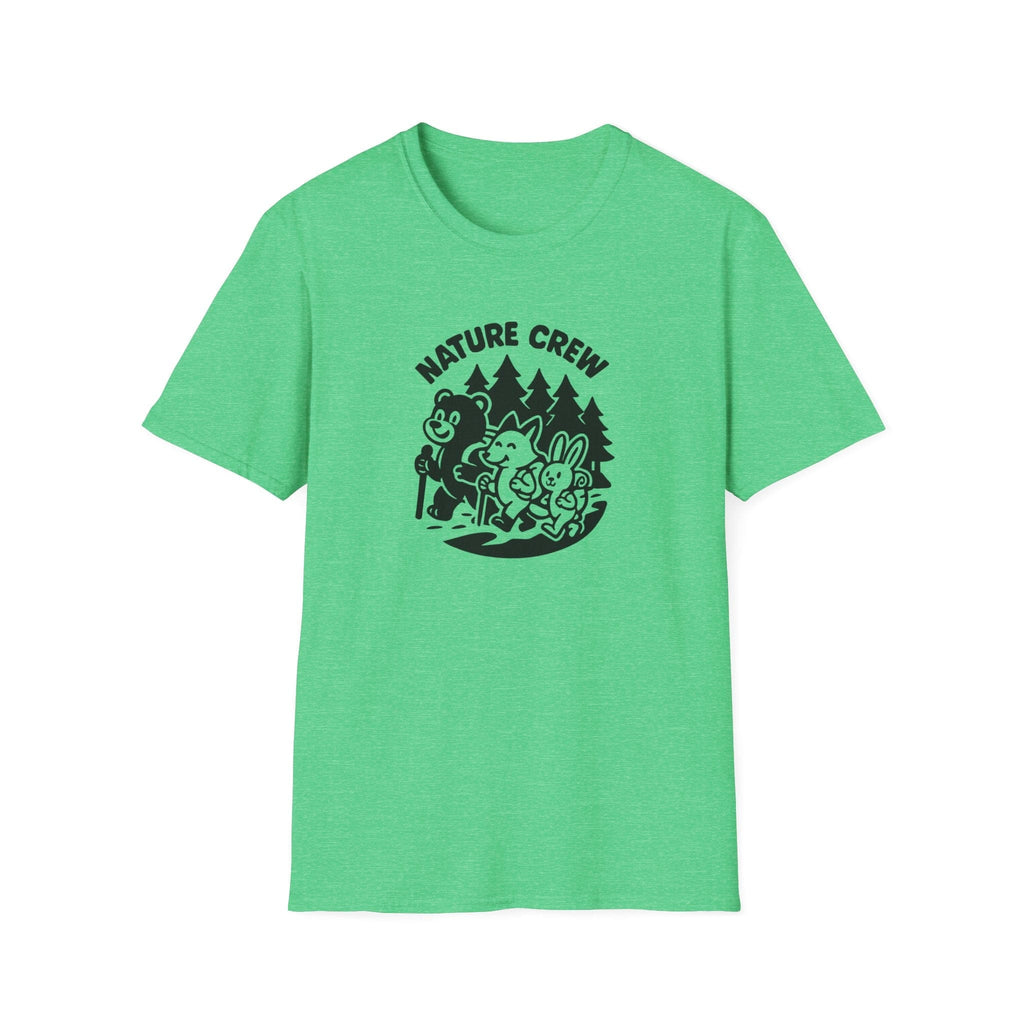 Printify T-Shirt Heather Irish Green / S Group of people T-Shirt