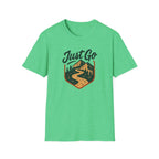 Printify T-Shirt Heather Irish Green / S Mountain River Logo T-Shirt