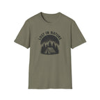 Printify T-Shirt Heather Military Green / S Camping in Nature T-Shirt