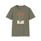 Printify T-Shirt Heather Military Green / S Desert Dreamer Illustration T-Shirt