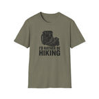 Printify T-Shirt Heather Military Green / S Glittery Backpack Silhouette T-Shirt
