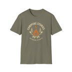 Printify T-Shirt Heather Military Green / S Outdoor Campfire Nights T-Shirt