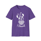 Printify T-Shirt Heather Purple / S I Dissent T‑Shirt — Feminist Minnie Mouse Graphic Tee