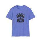 Printify T-Shirt Heather Royal / XS Camping in Nature T-Shirt