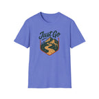 Printify T-Shirt Heather Royal / XS Mountain River Logo T-Shirt