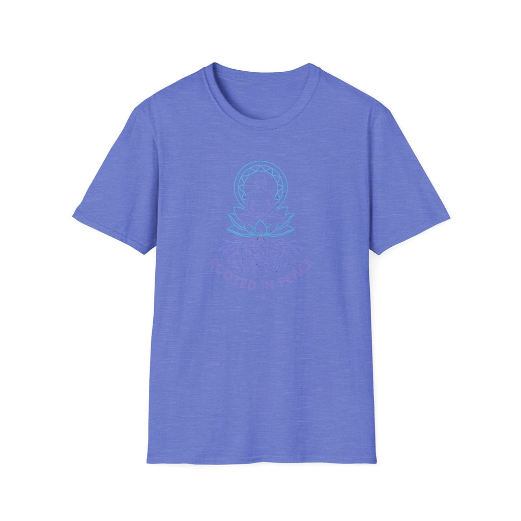 Printify T-Shirt Heather Royal / XS Rooted in Peace T-Shirt