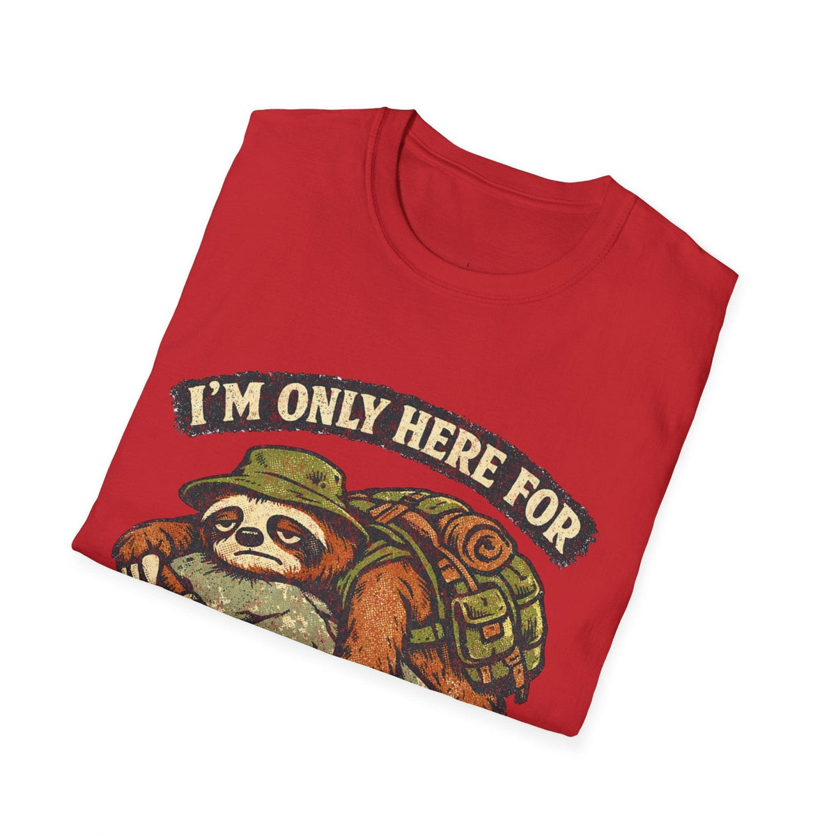 Printify T-Shirt Here For The Trail Mix