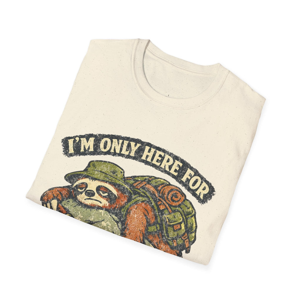 Printify T-Shirt Here For The Trail Mix
