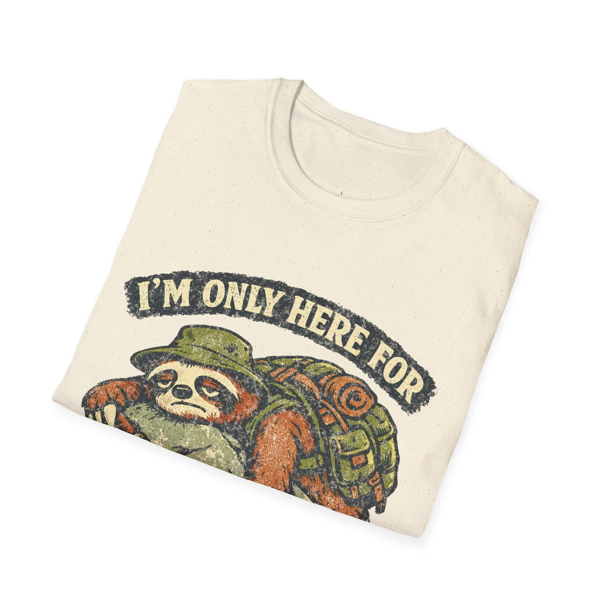 Printify T-Shirt Here For The Trail Mix