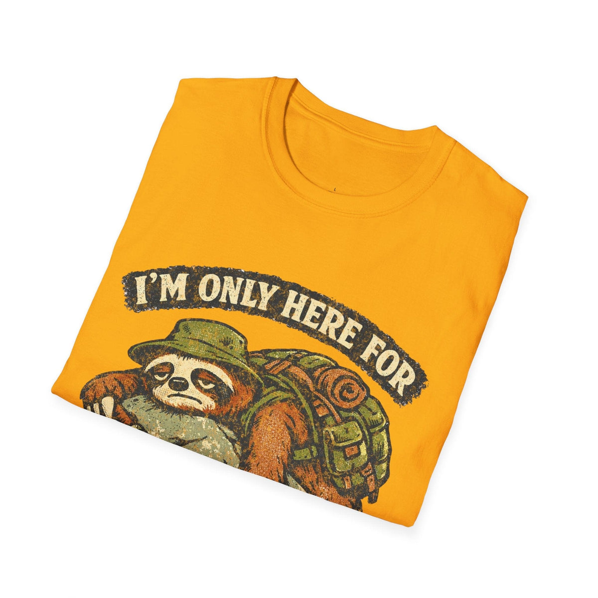 Printify T-Shirt Here For The Trail Mix