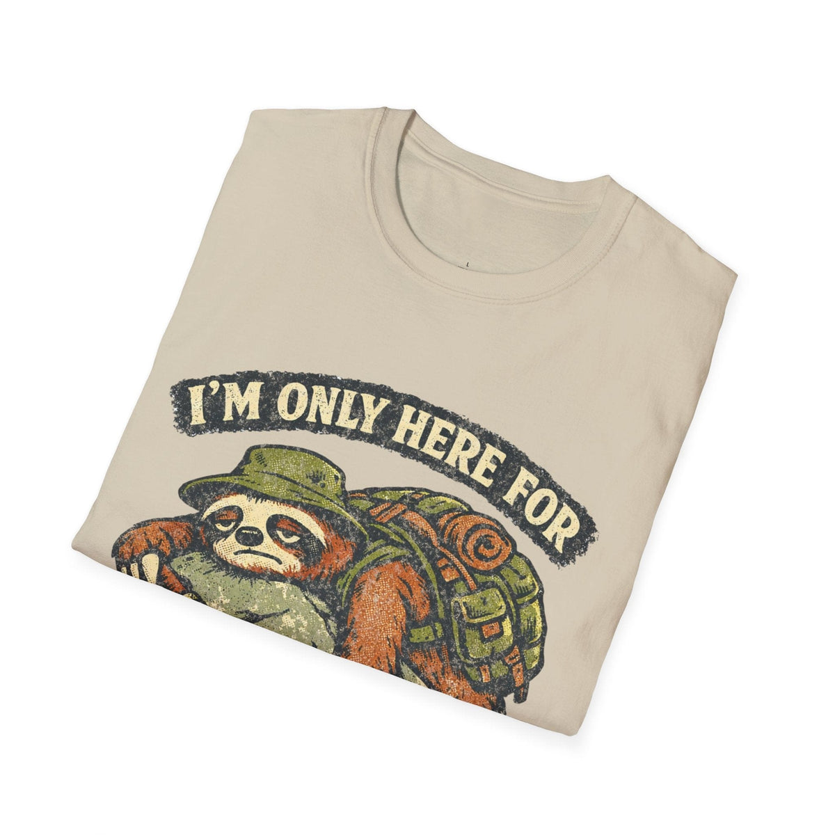 Printify T-Shirt Here For The Trail Mix