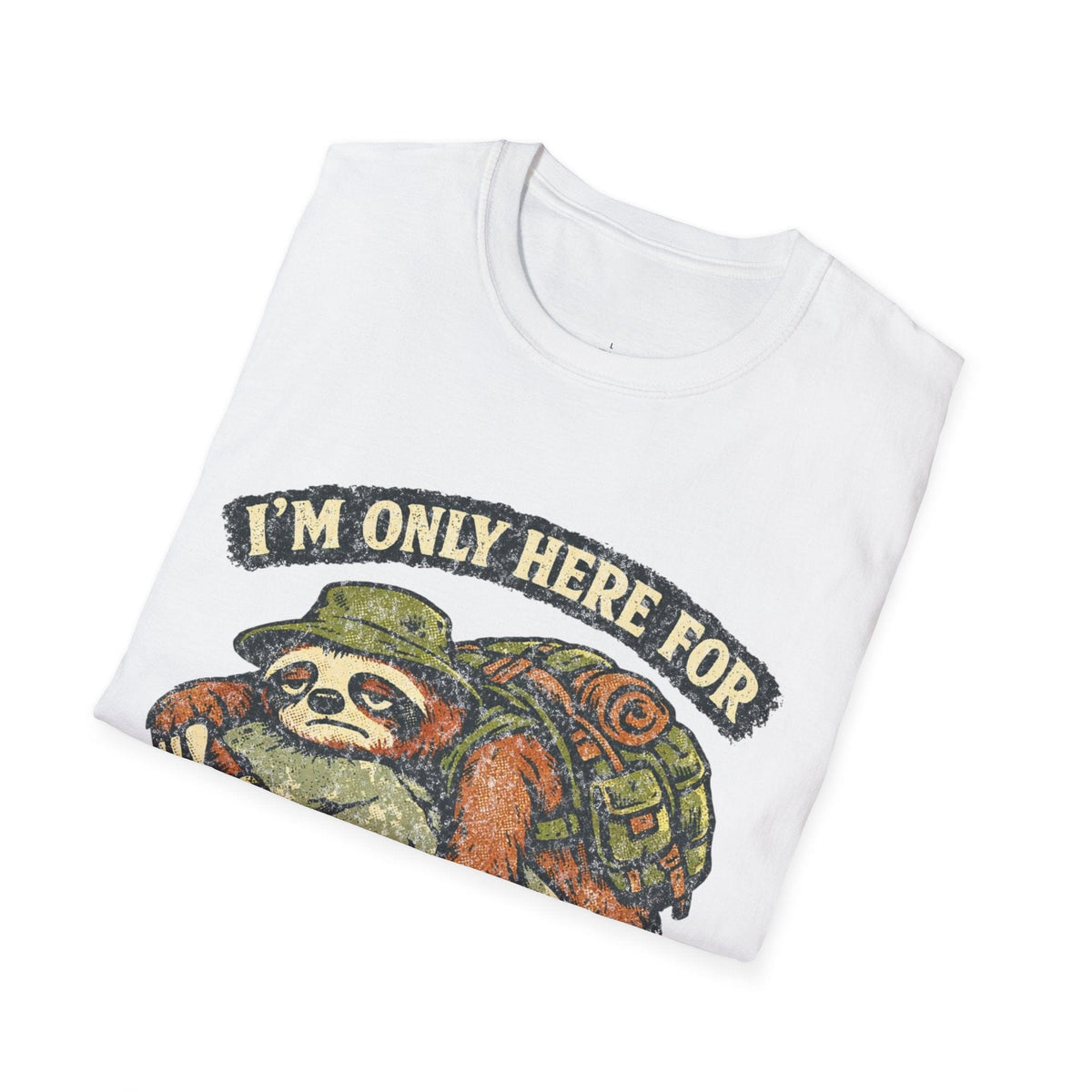 Printify T-Shirt Here For The Trail Mix